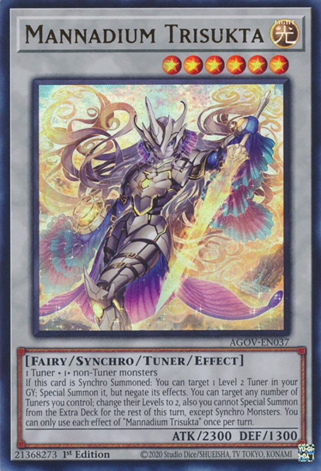 Mannadium Trisukta [AGOV-EN037] Ultra Rare | Exor Games Bridgewater