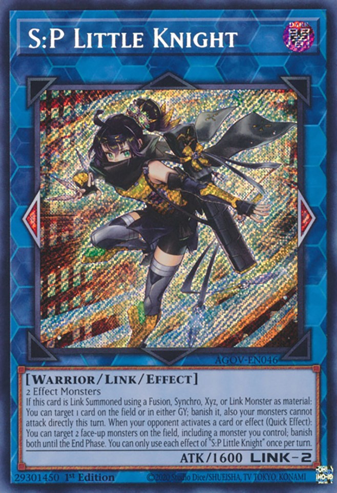 S:P Little Knight [AGOV-EN046] Secret Rare | Exor Games Bridgewater