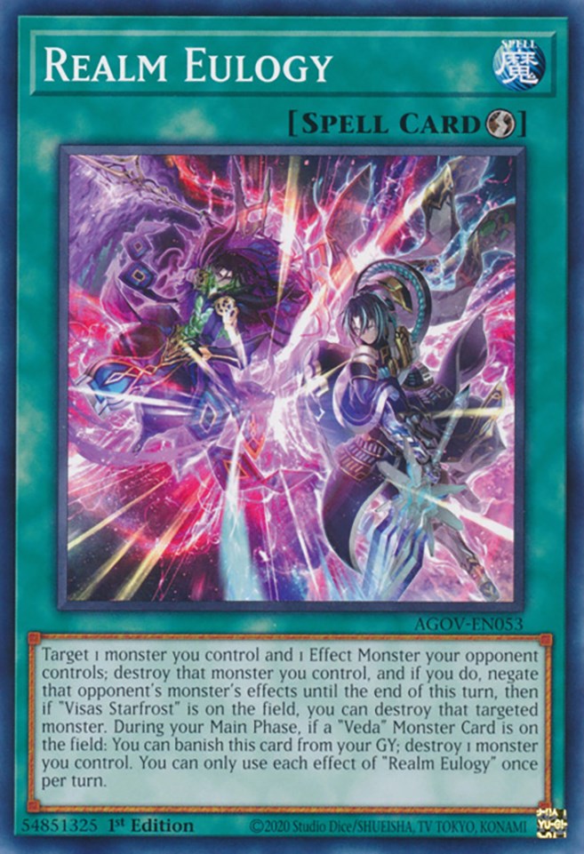 Realm Eulogy [AGOV-EN053] Common | Exor Games Bridgewater