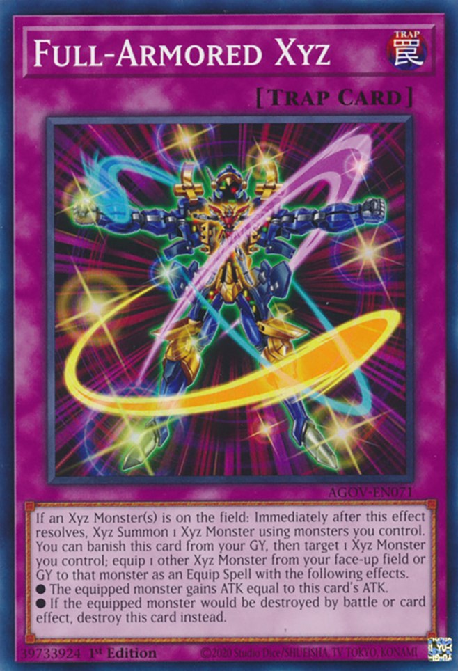 Full-Armored Xyz [AGOV-EN071] Common | Exor Games Bridgewater