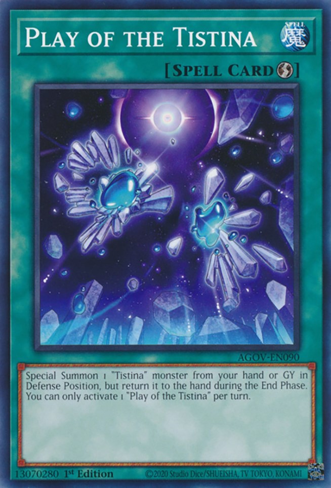 Play of the Tistina [AGOV-EN090] Common | Exor Games Bridgewater