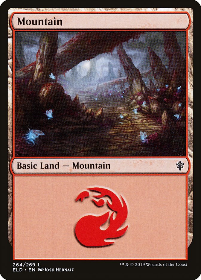 Mountain (264) [Throne of Eldraine] | Exor Games Bridgewater