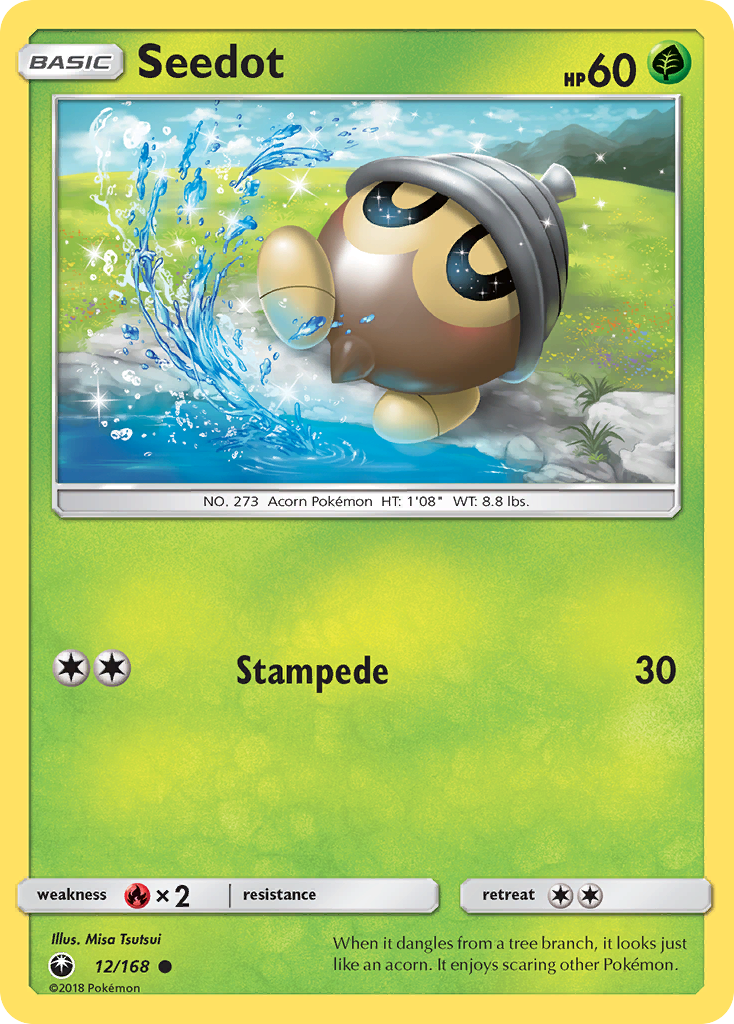 Seedot (12/168) [Sun & Moon: Celestial Storm] | Exor Games Bridgewater