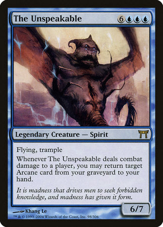 The Unspeakable [Champions of Kamigawa] | Exor Games Bridgewater