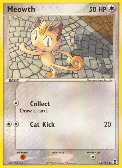 Meowth (69/112) [EX: FireRed & LeafGreen] | Exor Games Bridgewater