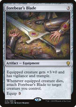 Forebear's Blade [Dominaria] | Exor Games Bridgewater