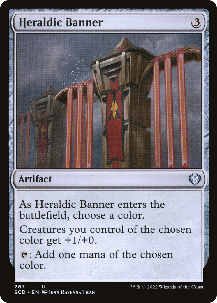 Heraldic Banner [Starter Commander Decks] | Exor Games Bridgewater