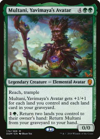 Multani, Yavimaya's Avatar [Dominaria] | Exor Games Bridgewater