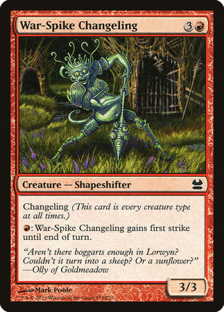 War-Spike Changeling [Modern Masters] | Exor Games Bridgewater