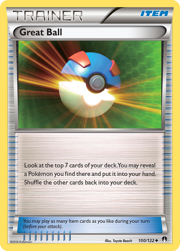 Great Ball (100/122) [XY: BREAKpoint] | Exor Games Bridgewater