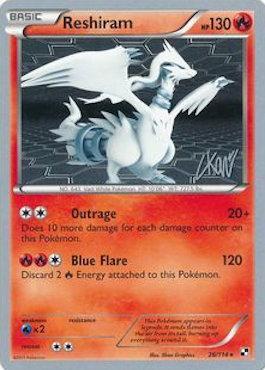 Reshiram (26/114) (Reshiphlosion - Christopher Kan) [World Championships 2011] | Exor Games Bridgewater