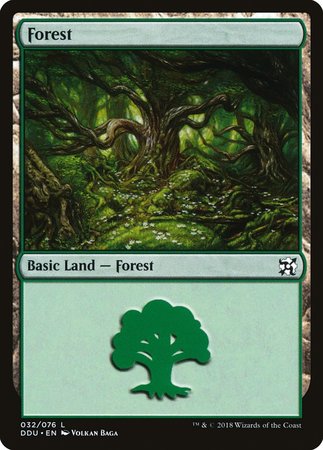 Forest (32) [Duel Decks: Elves vs. Inventors] | Exor Games Bridgewater