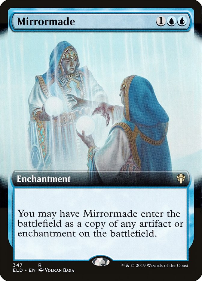 Mirrormade (Extended Art) [Throne of Eldraine] | Exor Games Bridgewater