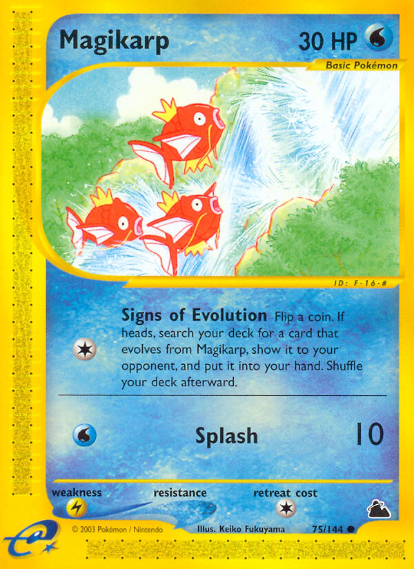 Magikarp (75/144) [Skyridge] | Exor Games Bridgewater