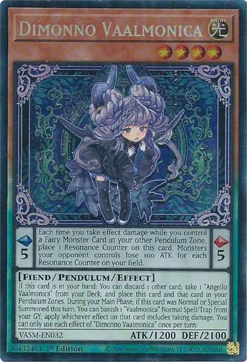 Dimonno Vaalmonica (CR) [VASM-EN032] Collector's Rare | Exor Games Bridgewater