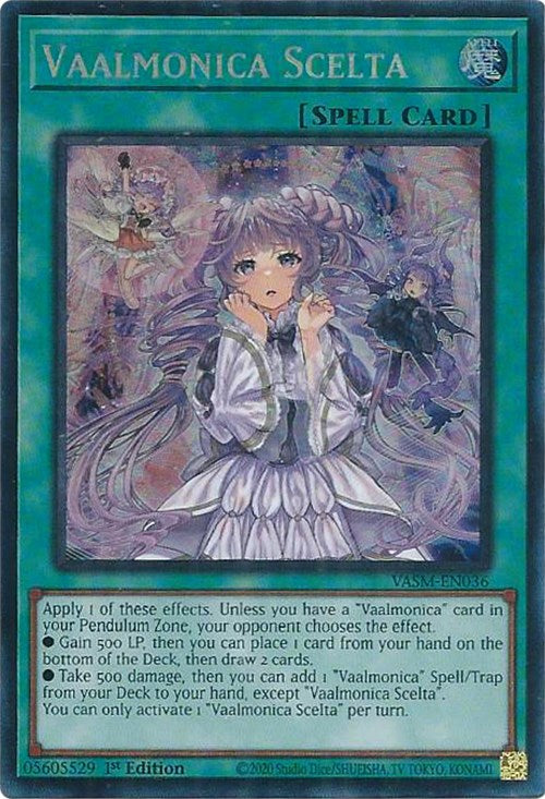 Vaalmonica Scelta (CR) [VASM-EN036] Collector's Rare | Exor Games Bridgewater