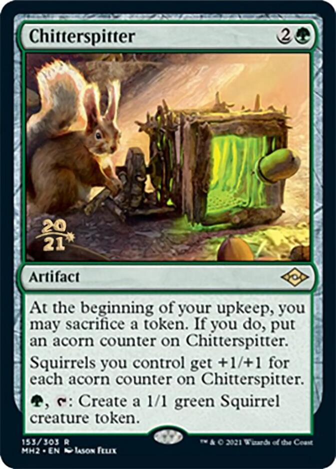 Chitterspitter [Modern Horizons 2 Prerelease Promos] | Exor Games Bridgewater