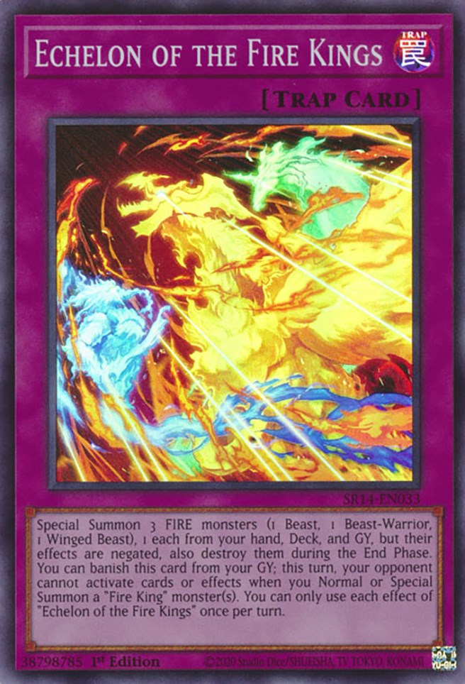 Echelon of the Fire Kings [SR14-EN033] Super Rare | Exor Games Bridgewater