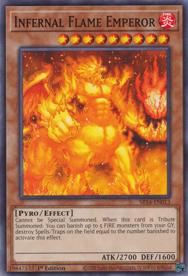 Infernal Flame Emperor [SR14-EN013] Common | Exor Games Bridgewater