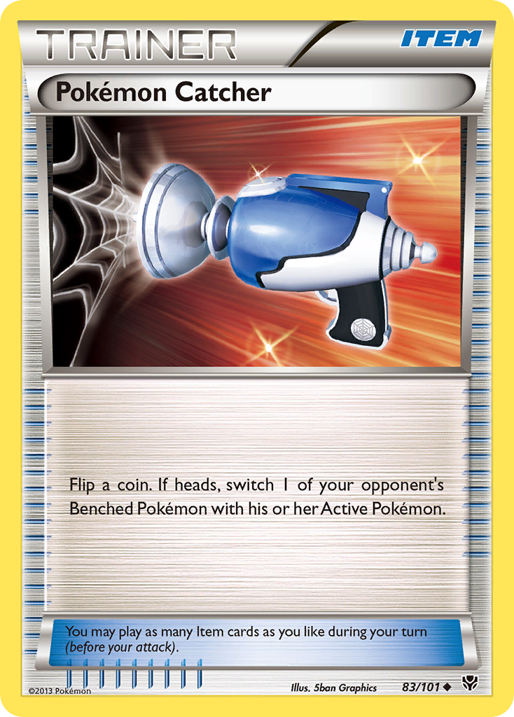 Pokemon Catcher (83/101) [Black & White: Plasma Blast] | Exor Games Bridgewater