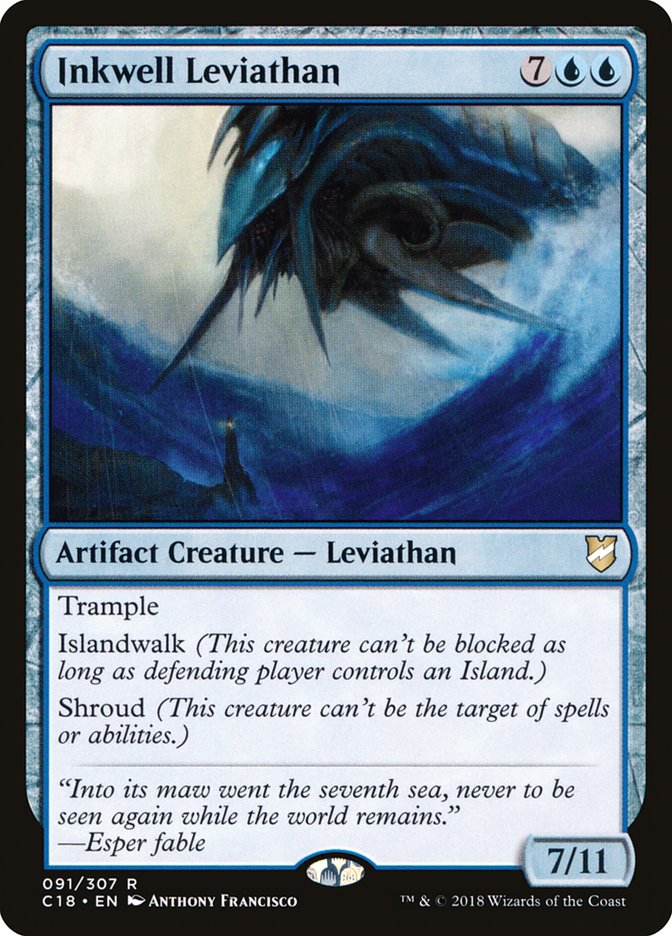 Inkwell Leviathan [Commander 2018] | Exor Games Bridgewater