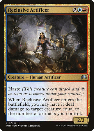 Reclusive Artificer [Magic Origins] | Exor Games Bridgewater
