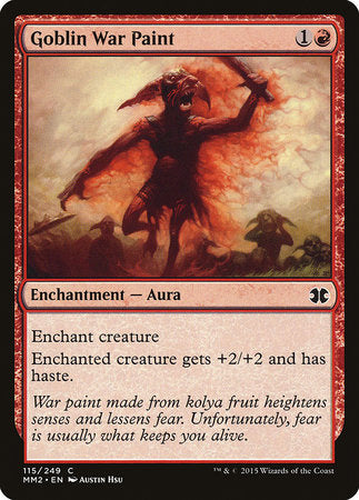 Goblin War Paint [Modern Masters 2015] | Exor Games Bridgewater