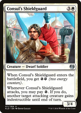 Consul's Shieldguard [Kaladesh] | Exor Games Bridgewater