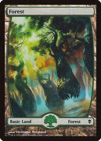 Forest (248) - Full Art [Zendikar] | Exor Games Bridgewater