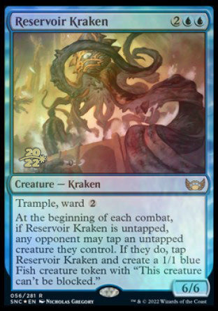 Reservoir Kraken [Streets of New Capenna Prerelease Promos] | Exor Games Bridgewater