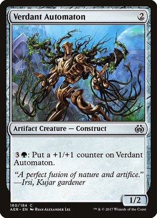 Verdant Automaton [Aether Revolt] | Exor Games Bridgewater