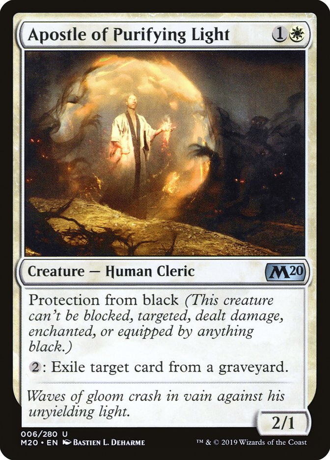 Apostle of Purifying Light [Core Set 2020] | Exor Games Bridgewater