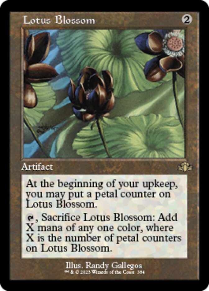 Lotus Blossom (Retro) [Dominaria Remastered] | Exor Games Bridgewater
