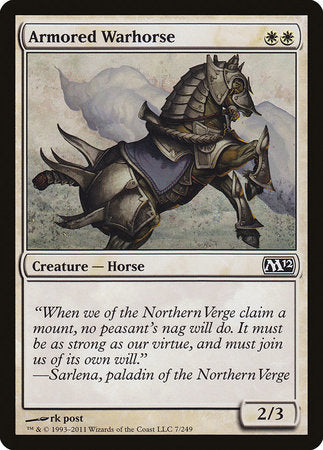 Armored Warhorse [Magic 2012] | Exor Games Bridgewater