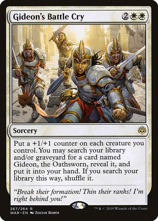 Gideon's Battle Cry [War of the Spark] | Exor Games Bridgewater