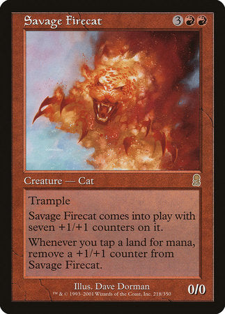 Savage Firecat [Odyssey] | Exor Games Bridgewater