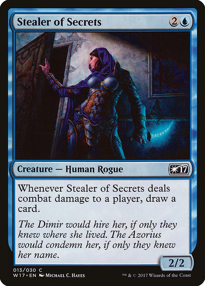 Stealer of Secrets [Welcome Deck 2017] | Exor Games Bridgewater