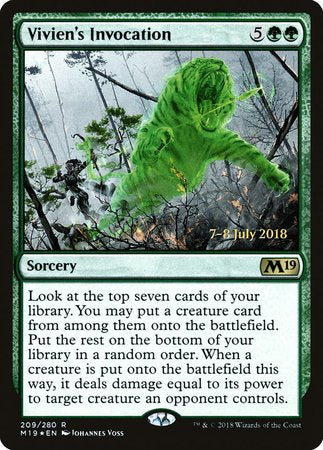 Vivien's Invocation [Core Set 2019 Promos] | Exor Games Bridgewater