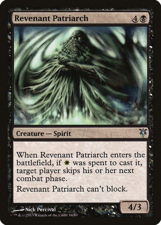 Revenant Patriarch [Duel Decks: Sorin vs. Tibalt] | Exor Games Bridgewater