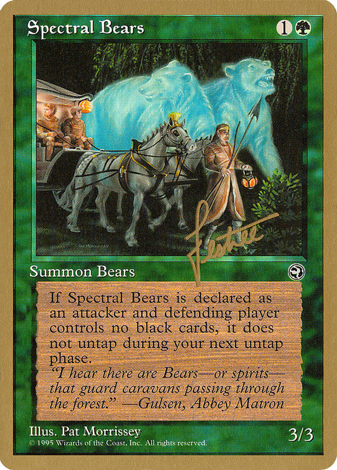 Spectral Bears (Bertrand Lestree) [Pro Tour Collector Set] | Exor Games Bridgewater