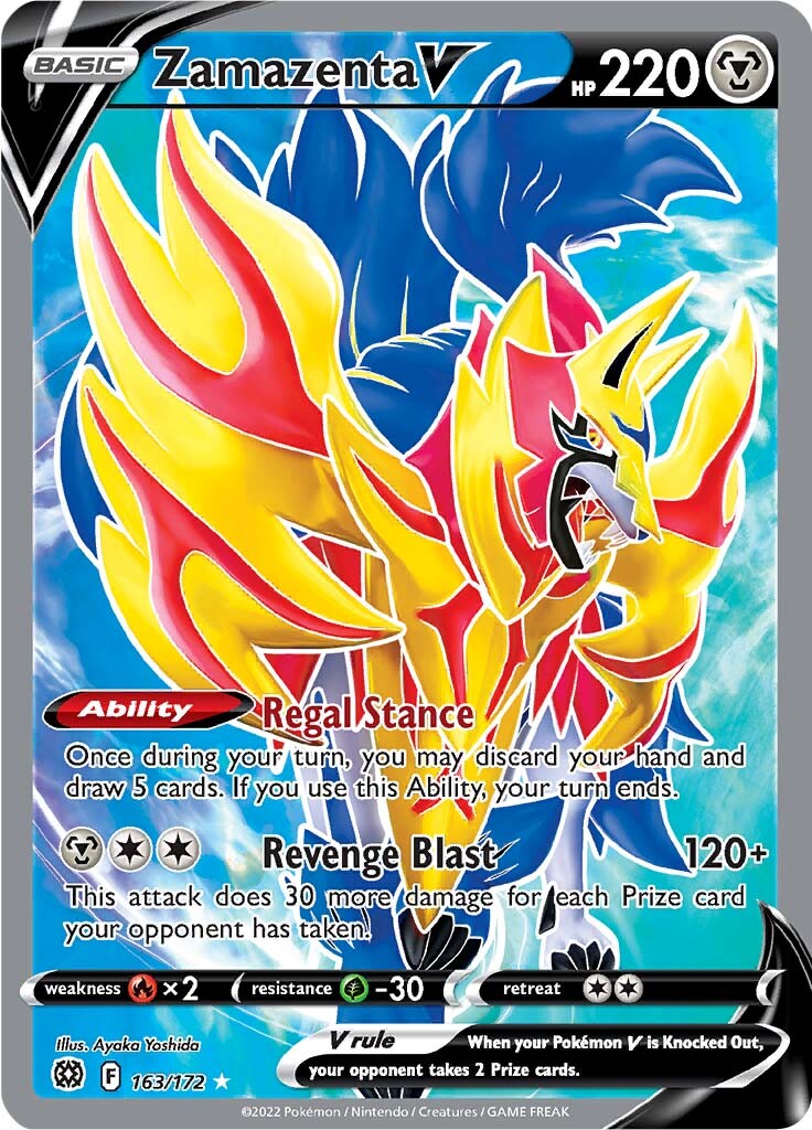 Zamazenta V (163/172) [Sword & Shield: Brilliant Stars] | Exor Games Bridgewater