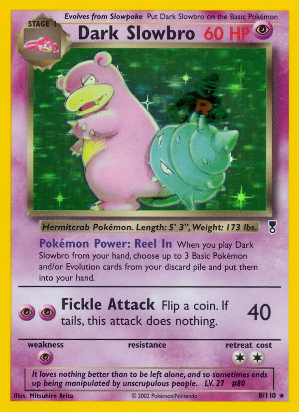 Dark Slowbro (8/110) [Legendary Collection] | Exor Games Bridgewater