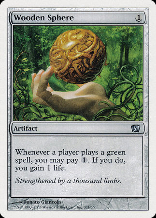 Wooden Sphere [Eighth Edition] | Exor Games Bridgewater