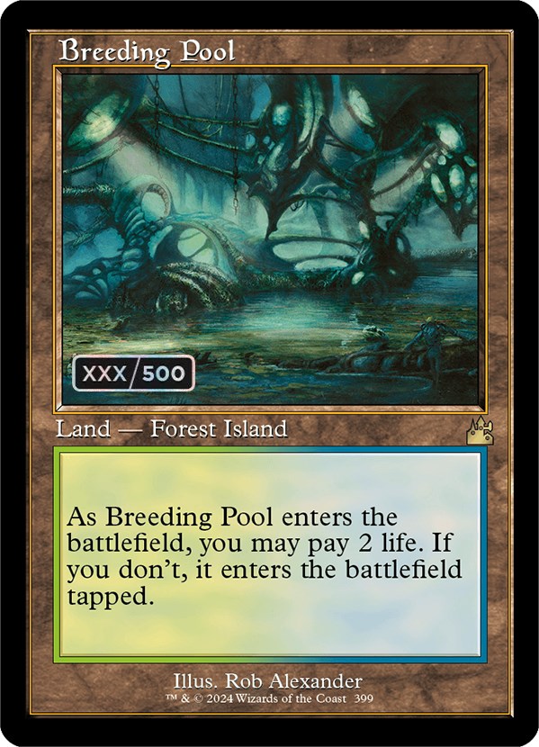 Breeding Pool (Retro) (Serialized) [Ravnica Remastered] | Exor Games Bridgewater