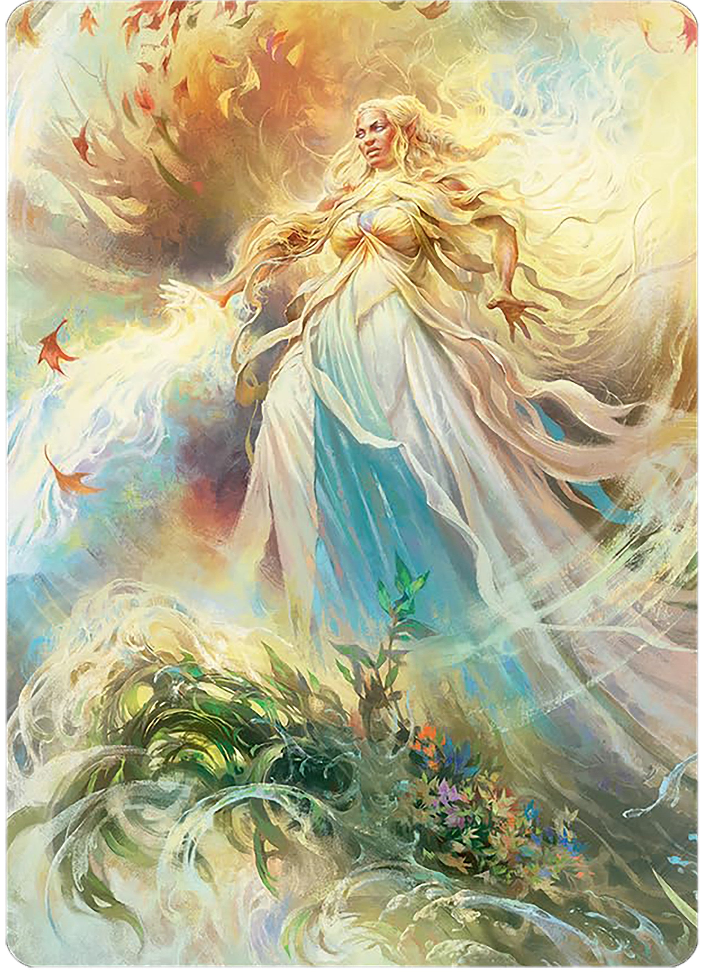 Galadriel, Light of Valinor Art Card [The Lord of the Rings: Tales of Middle-earth Art Series] | Exor Games Bridgewater