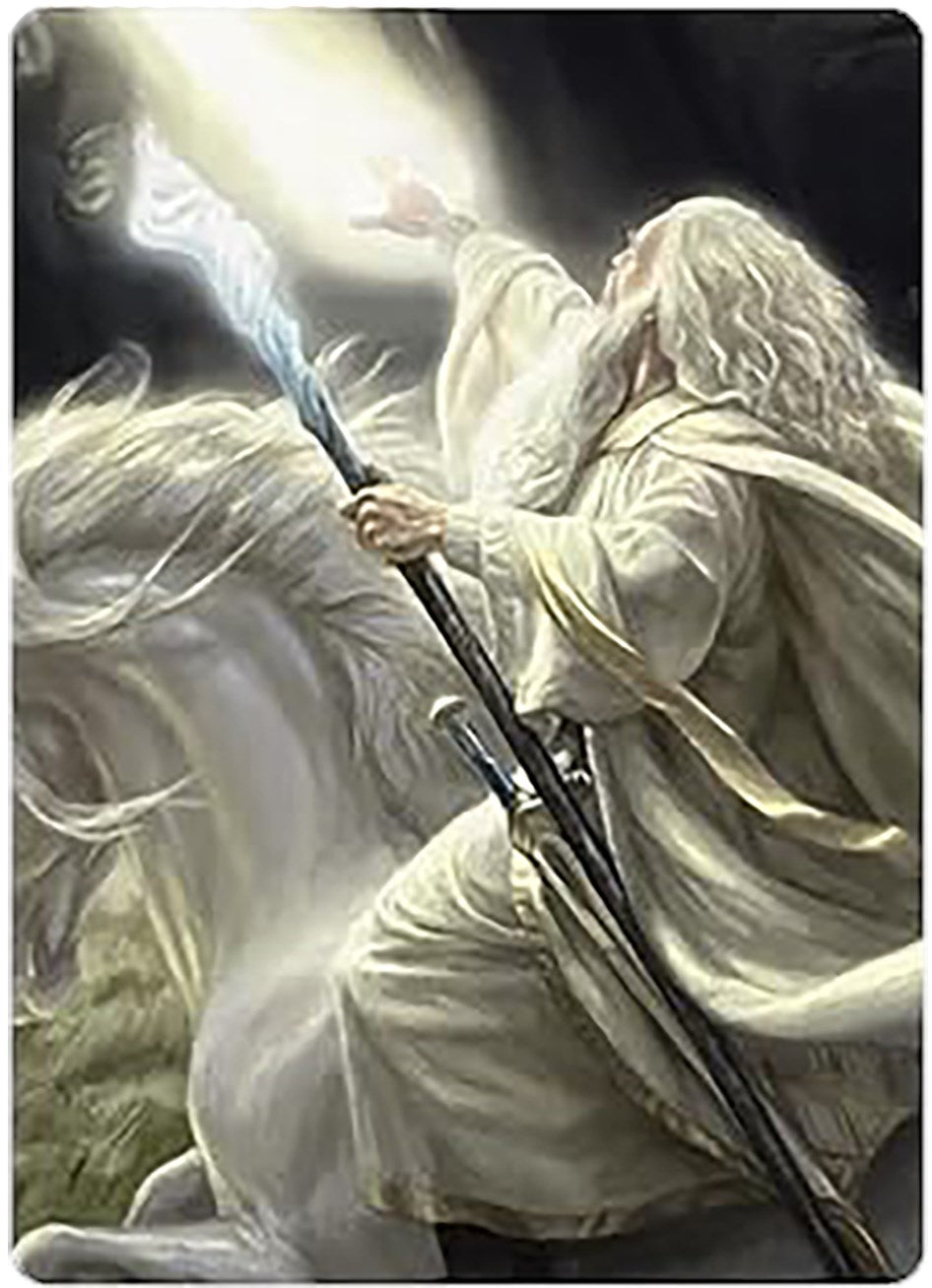 Gandalf of the Secret Fire Art Card [The Lord of the Rings: Tales of Middle-earth Art Series] | Exor Games Bridgewater