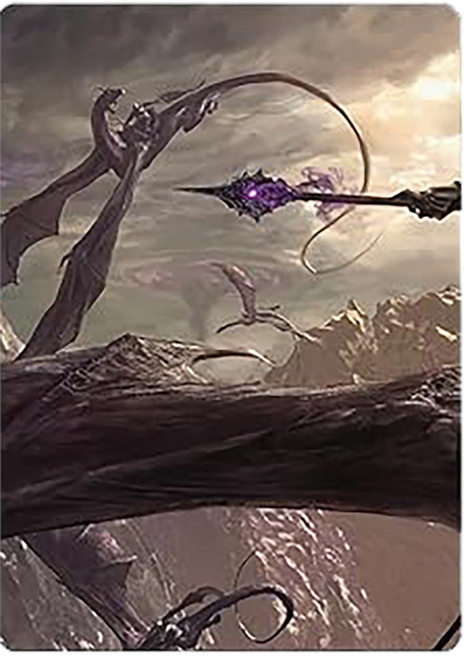 Nazgul Battle-Mace Art Card [The Lord of the Rings: Tales of Middle-earth Art Series] | Exor Games Bridgewater