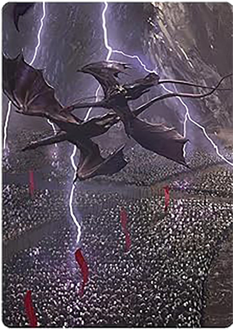 Mordor on the March Art Card [The Lord of the Rings: Tales of Middle-earth Art Series] | Exor Games Bridgewater