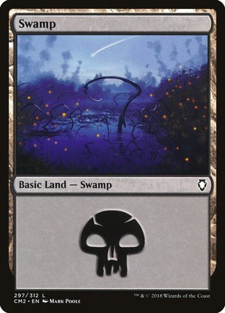Swamp (297) [Commander Anthology Volume II] | Exor Games Bridgewater