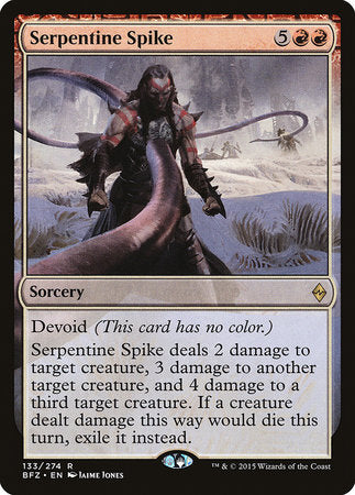 Serpentine Spike [Battle for Zendikar] | Exor Games Bridgewater